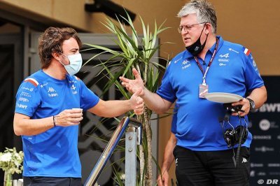 Alonso ’ravi’ d’avoir Otmar Szafnauer chez Alpine F1