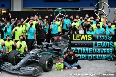 Rosberg, Vettel, Todt… le monde de la F1 tire son chapeau à Hamilton après le 7e titre