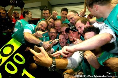 Mercedes a de grandes chances de remporter le titre à Sepang