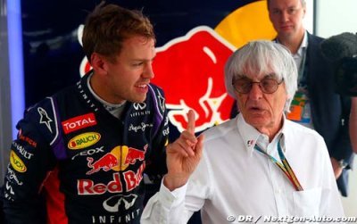 Ecclestone a été déçu par son ’ami’ Sebastian Vettel