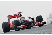 Hamilton prend la main en Inde