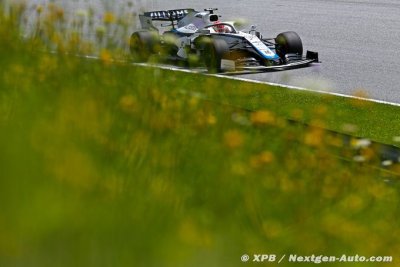 Russell au contact des Alfa et des Haas, Latifi poussif chez Williams F1