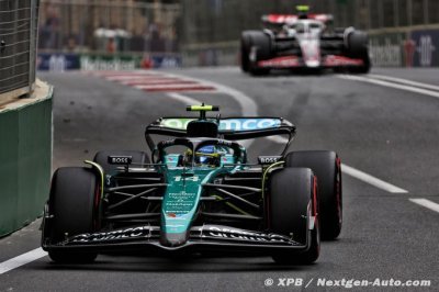 Alonso signe une belle 8e place sur la grille de Bakou pour Aston Martin F1