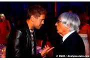 Vettel félicite Ecclestone