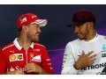 Hamilton et Vettel s'expliquent en conférence de presse