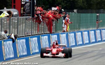 Big names behind Ferrari wins in Belgium