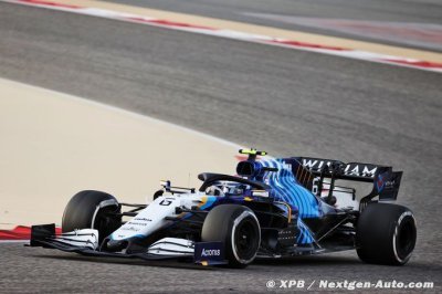 Latifi profite de sa seule journée à Bahreïn et fait 132 tours