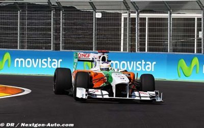 Paul di Resta sera en piste devant les siens