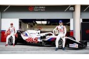 Haas a présenté sa VF-21 dans la pitlane de Bahreïn