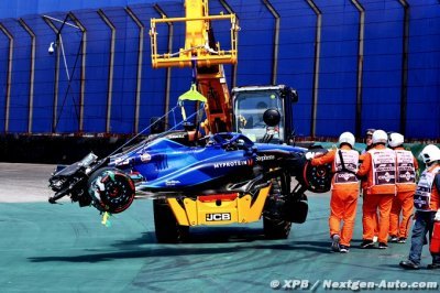 Williams F1 avait ’prévu’ assez de pièces malgré l’accident d’Albon