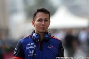 Albon est ‘effrayé et excité' avant sa première saison en F1