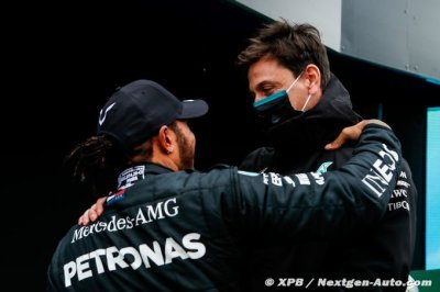Wolff&nbsp;: Un ’projet à plus long terme’ entre Hamilton et Mercedes F1