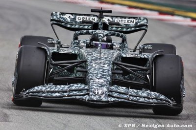 Zhou est heureux d’avoir enfin piloté l’Alfa Romeo C42