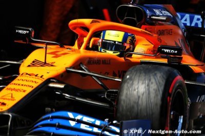Norris a subi moins de pression dans une équipe McLaren en reconstruction