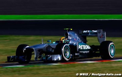 Lewis Hamilton n’a pas roulé longtemps