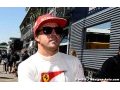 Alonso appelle Ferrari à se sortir du mauvais peloton