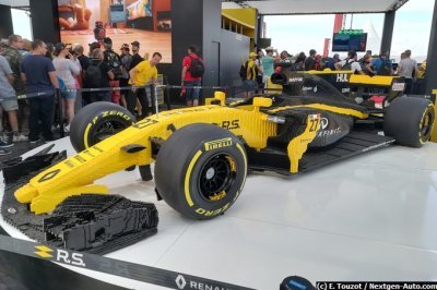 Vente aux enchères de la Renault RS17 tout en LEGO