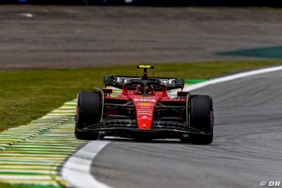 Brésil, Libres&nbsp;: Sainz emmène un doublé Ferrari à Interlagos