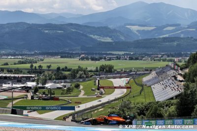 De la vitesse pour Ricciardo et McLaren F1, de la frayeur aussi avec l’incident Bottas
