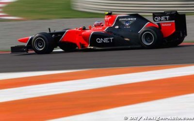 Charles Pic termine devant Timo Glock