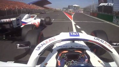Mazepin ironise sur sa manoeuvre contre Schumacher à Zandvoort