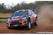 Loeb et Elena en tête sur la terre