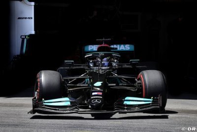 Hamilton ne s’attendait pas du tout à être sur la 1ère ligne de Bakou