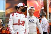 Gasly 'vraiment triste' de voir Giovinazzi quitter la F1