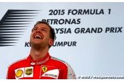 Vettel classe sa 1ère victoire avec Ferrari devant son 1er titre