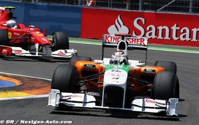 Q&A with Adrian Sutil after Valencia