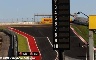 Le retour de la F1 aux États-Unis perturbé par la NASCAR