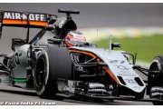 Hülkenberg ravi, Pérez déçu
