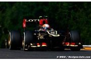 Une seule Lotus à l'arrivée, celle de Grosjean