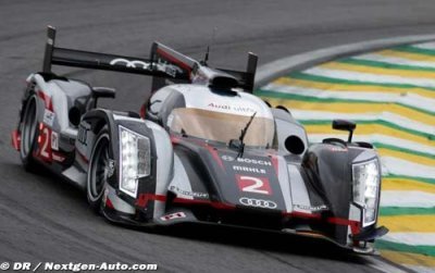 Première ligne pour Audi et Lucas di Grassi 