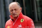 Ferrari : Vasseur est très optimiste pour Suzuka, Sainz plus prudent