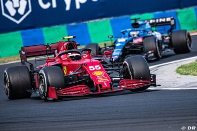 Sainz a envisagé de donner le DRS à Alonso pour retenir Hamilton