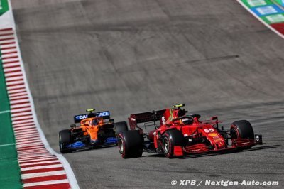 Seidl salue l’intelligence de Sainz face à Norris à Austin