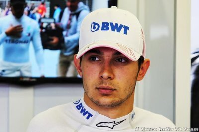 Ocon reconnaît quelques soucis avec sa taille