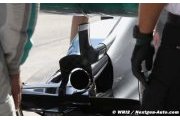 Mercedes poursuit le développement du triple DRS