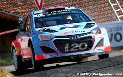 Hyundai continues learning on second day of Rallye de France