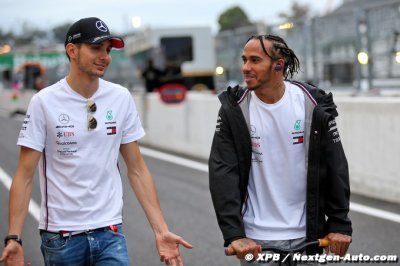 Ocon a reçu des conseils de Hamilton chez Mercedes