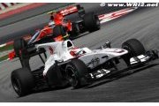 Les deux mêmes problèmes pour les Sauber Ferrari