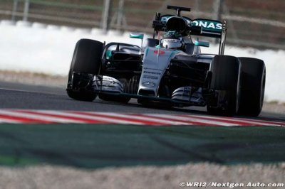 Mercedes va tester un nouveau nez pour sa W07