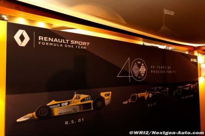 Renault F1 a rendez-vous avec l’histoire au GP de France