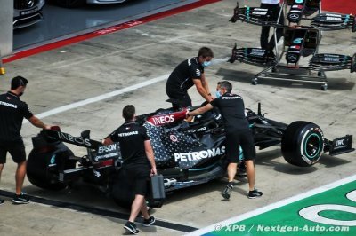 Mercedes F1 raconte son contre-la-montre pour modifier les capteurs