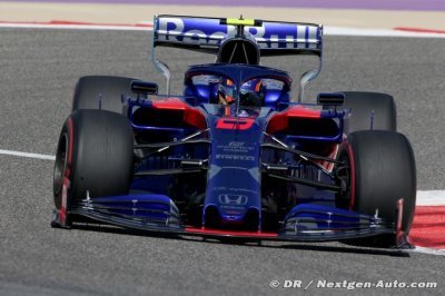 Albon impressionne avec 143 tours dans la Toro Rosso