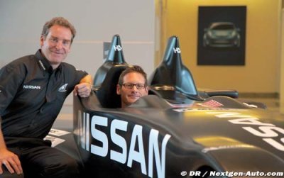 Gunnar Jeannette ravi de piloter la Nissan DeltaWing
