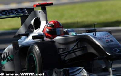 Schumacher will feel like rookie during Singapore GP