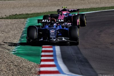 Williams F1&nbsp;: Albon et Sainz se placent dans le top 10 des Libres à Imola