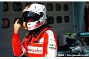 Vettel et son index levé